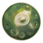 Handpan, gamme c# annaziska , frequence 432hz, frequence 440hz, hang drum, hang, vert